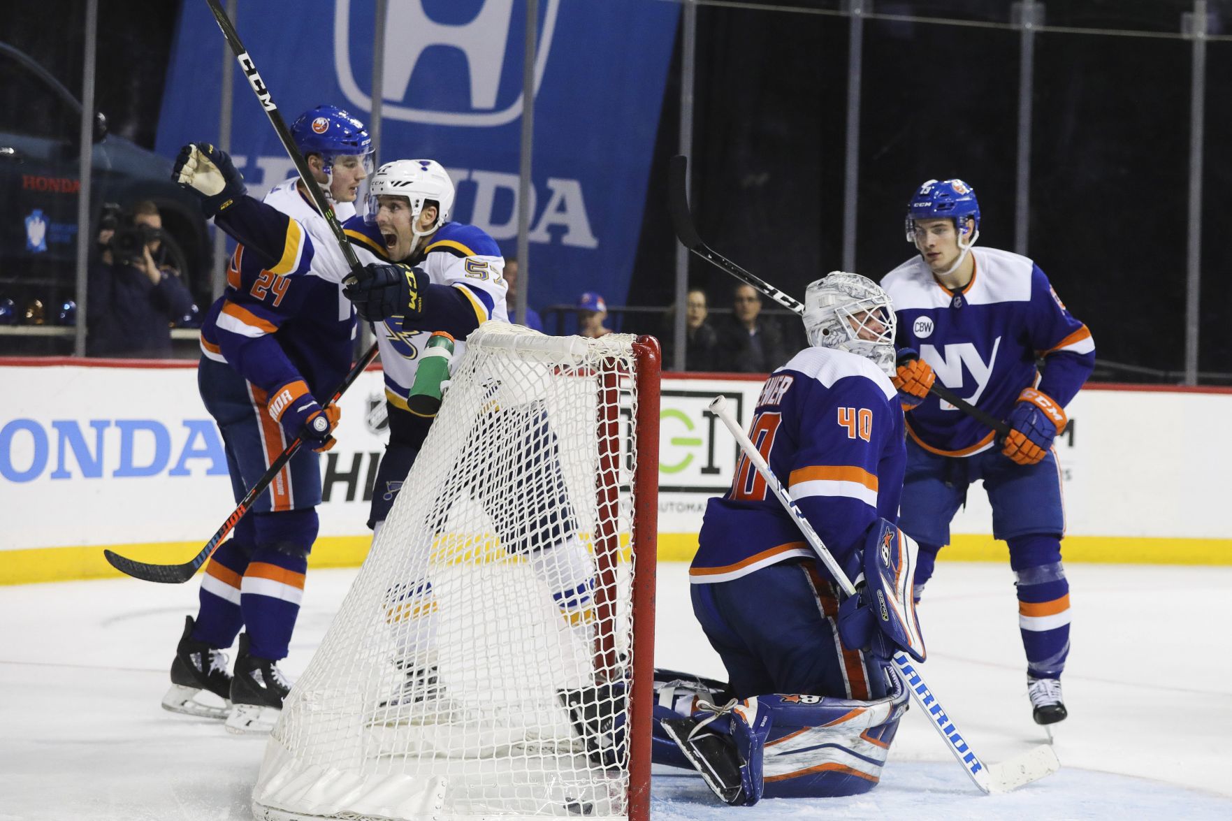 Blues Islanders Hockey